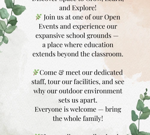 Open Day events