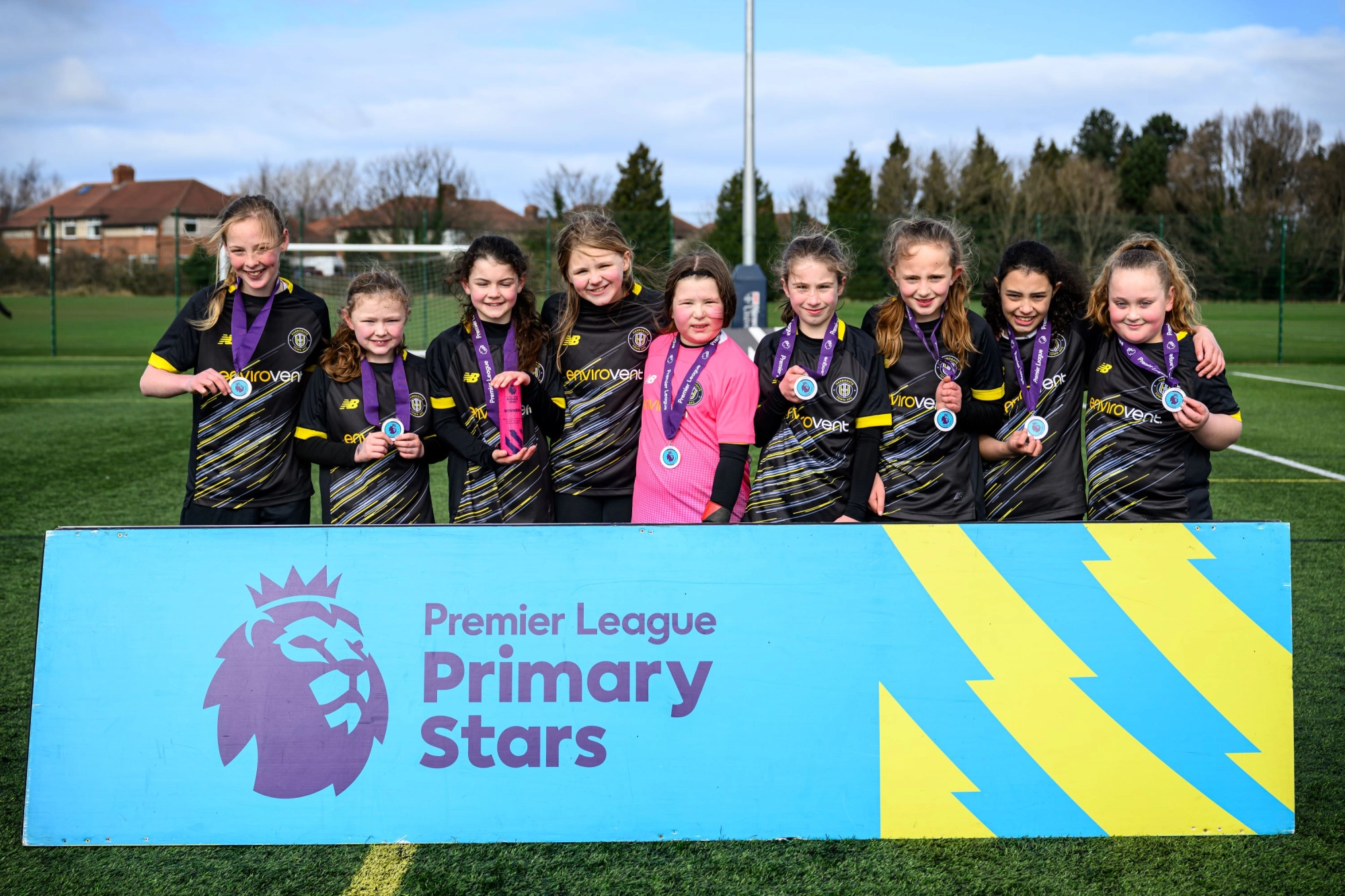 Newcastle for the Premier League Primary Stars tournament