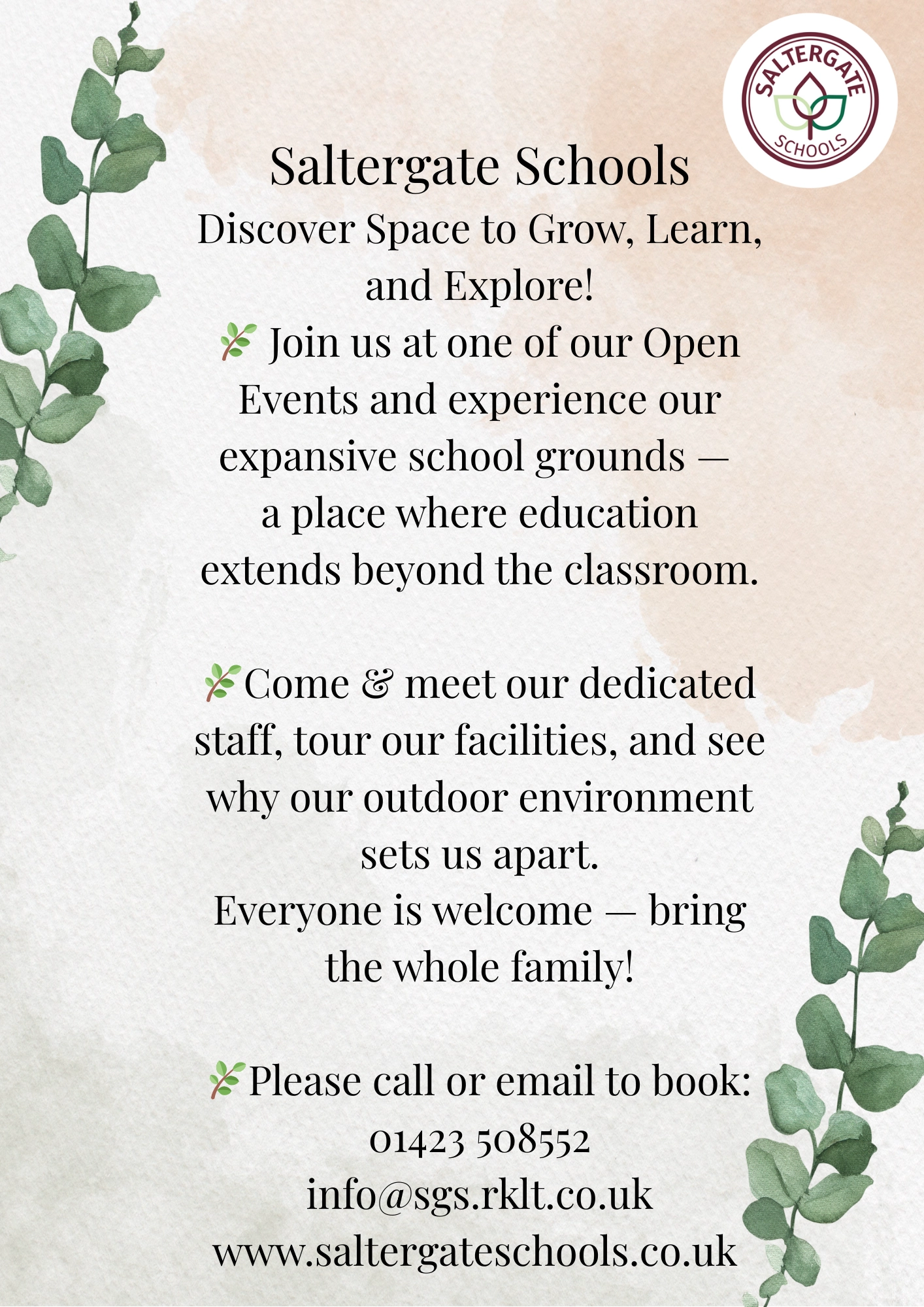Open Day updated